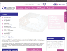 Tablet Screenshot of gtspecifier.co.uk